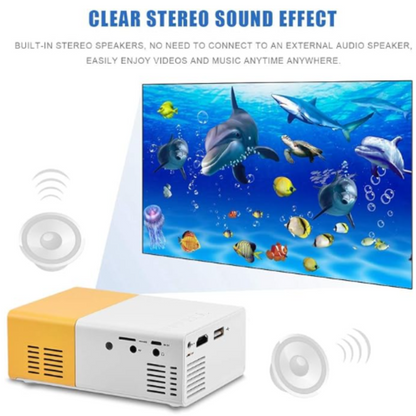 Audio Home LED Projector